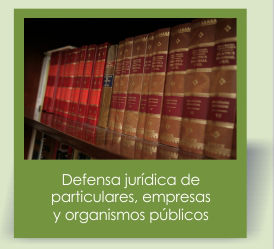 jurídica de particulares, empresas y organismos públicos.